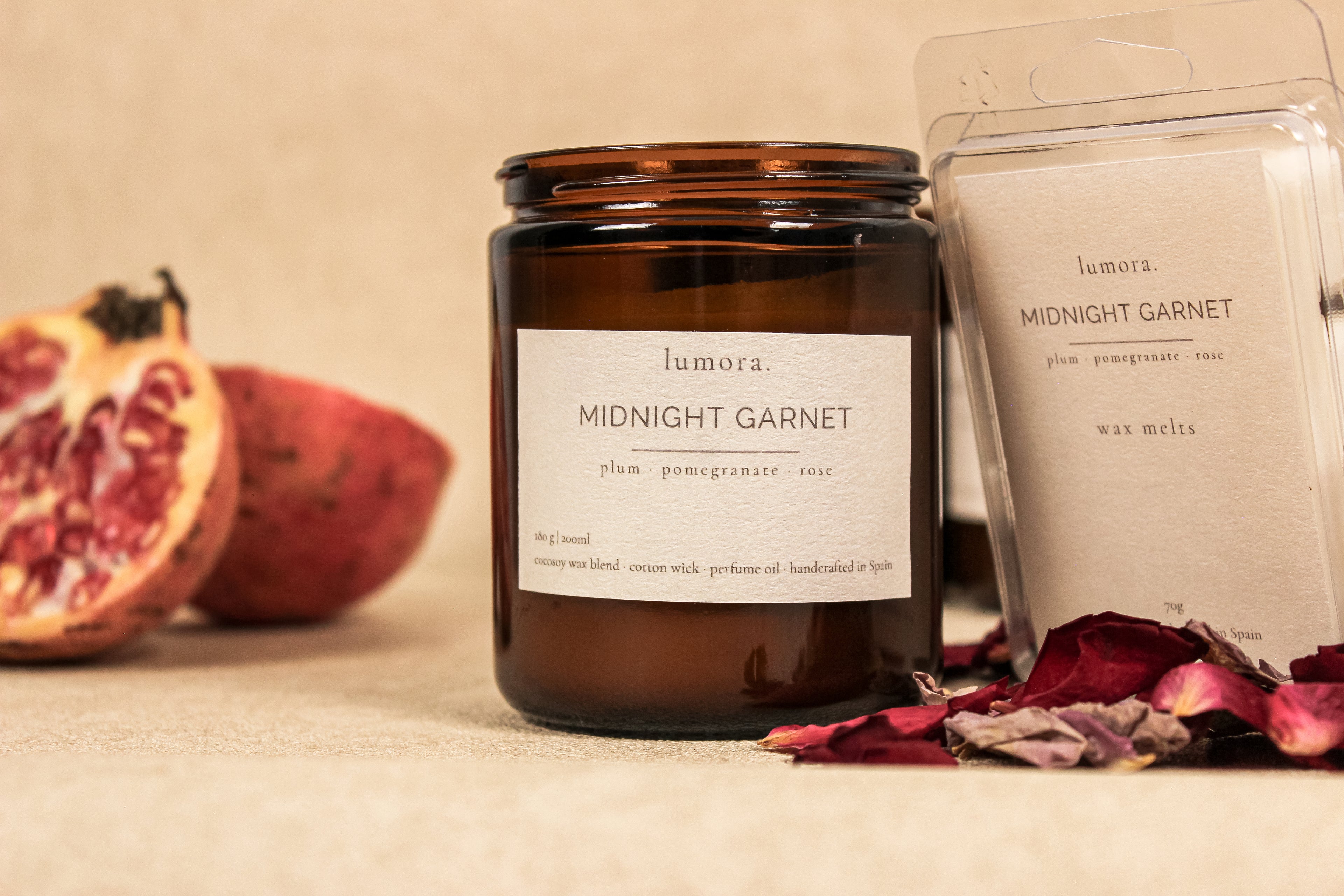 MIDNIGHT GARNET · essential duo