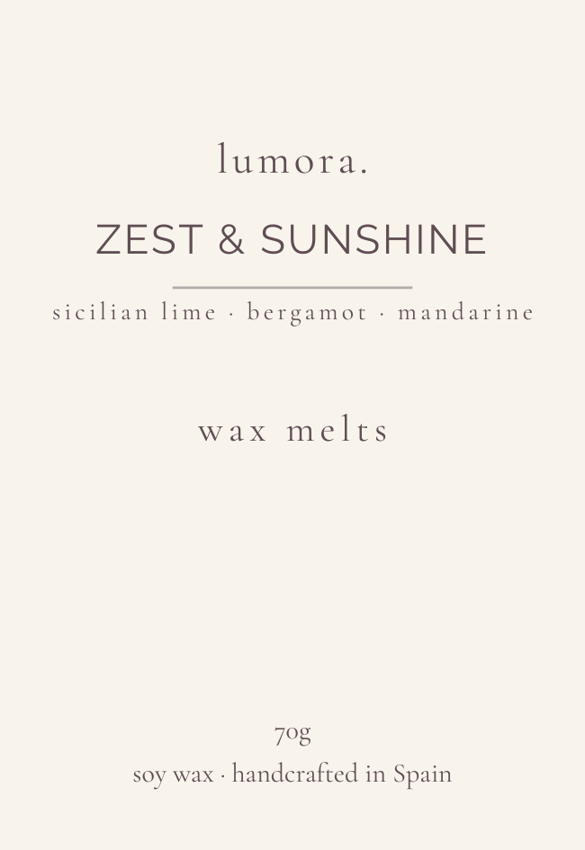 ZEST & SUNSHINE · wax melts